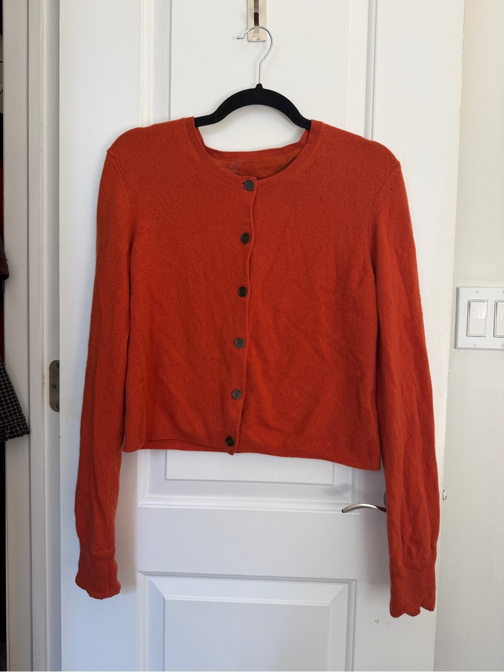 Burberry Cashmere Button Cardigan